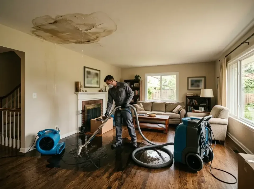 attic-pipe-burst-ceiling-drip-008 — frequently asked questions, Water Damage Restoration & Carpet Care in Bostonia, CA